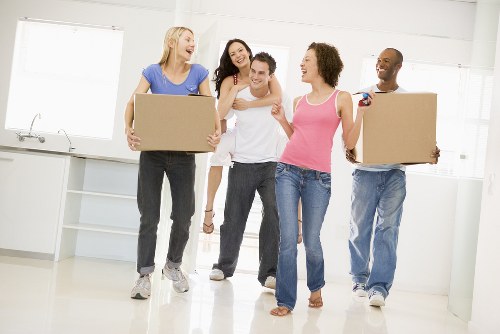 Moving van service for residential and commercial moves in Hackney Marshes