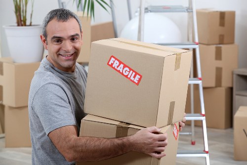 Customer raising a service complaint during a van move