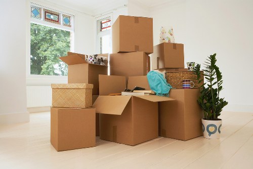 Prepared office workspace after a relocation service in Hackney Marshes