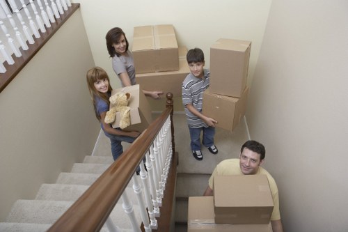 Unpacking and room setup service for a Hackney Marshes property move